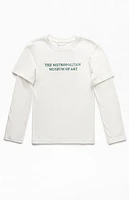 The Met x PacSun Kids Odilon Redon Vase Of Flowers Long Sleeve T-Shirt