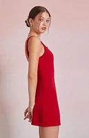 Beverly and Beck Mia Scoop Mini Dress