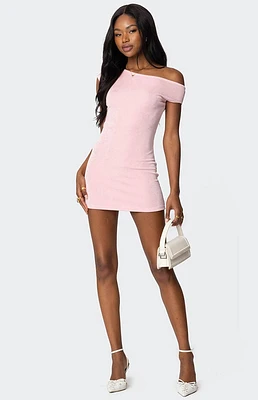 Edikted Ruthie Asymmetric Mini Dress