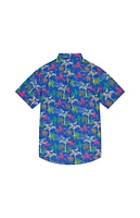 WeSC America Inc Oden Miami Palms AOP Camp Shirt