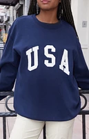 John Galt Erica USA Crew Neck Sweatshirt