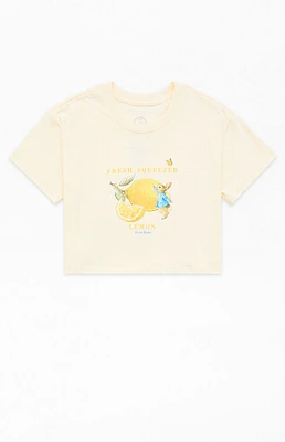 Kids Peter Rabbit Lemon Skimmer T-Shirt