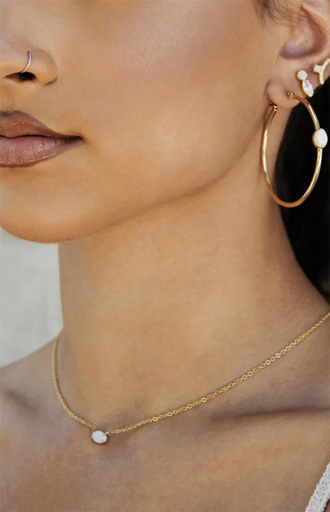 Ettika Keepsake Opal Necklace