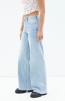 PacSun Jessie Light Indigo High Waisted Baggy Jeans