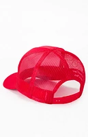 Diamond Cross Ranch Red Cowboys Do It Better Trucker Hat