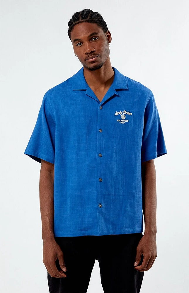 PacSun Lucky Strike Oversized Camp Shirt