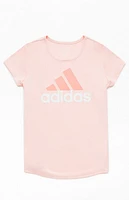 adidas Kids Pink Essential T-Shirt