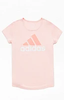 adidas Kids Pink Essential T-Shirt