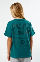 Pacsun Kids Tonal Logo T-Shirt