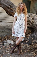 Pacsun Kids Short Sleeve Floral Dress