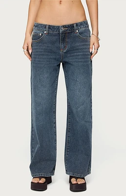 Edikted Petite Ace Relaxed Jeans