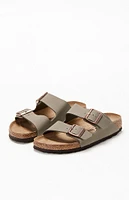 Birkenstock Women's Arizona Slide Sandal Stone