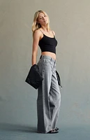 RARE DNM EDIT Light Gray Low Rise Baggy Jeans