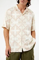 PacSun Paisley Camp Shirt