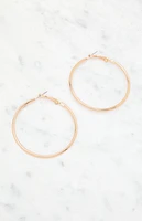 John Galt Gold Hoop Earrings