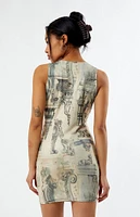 The Met x PacSun Oeuvre Mini Dress