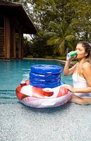 PoolCandy Stars & Stripes Floating Drink Cooler