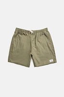 Rhythm Olive Classic Linen Shorts