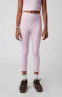 PAC 1980 Kids WHISPER Active Pink Pocket Yoga Pants