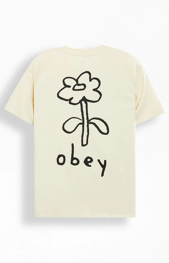 Obey Doodle Flower Classic T-Shirt