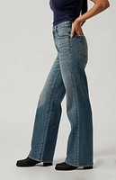 Pacsun Medium Indigo High Waisted Girlfriend Jeans