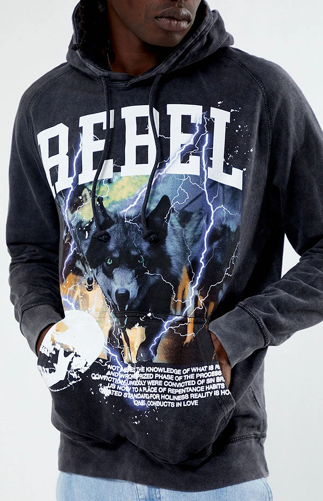 PacSun Rebel Pack Vintage Wash Hoodie