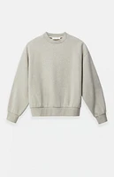 Fear of God Essentials Heather Stone Classic Fleece Crew Neck Sweatshirt