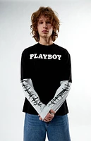 Playboy By PacSun Barbwire 2fer Long Sleeve T-Shirt
