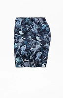 PacSun Woodland Ash Camo AOP 4.5" Swim Trunks