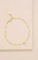 Ettika Day Dreamer Anklet With Crystal Charm