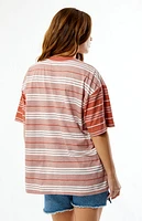 Outer Banks Adventure Stripe Oversized T-Shirt