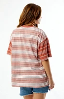 Outer Banks Adventure Stripe Oversized T-Shirt