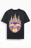Metallica Burning Heart T-Shirt