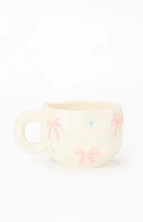 LA Hearts Bow Heart Mug