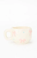 LA Hearts Bow Heart Mug