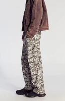 PacSun Light Camo Baggy Carpenter Jeans