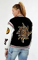 Daisy Street Dreamer Varsity Jacket