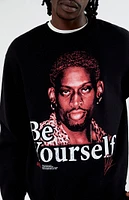 RODMAN BRAND Be Yourself Crew Neck Sweatshirt