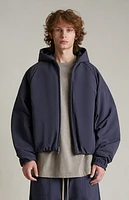 Fear of God Essentials Marine Military Nylon Hooded Bomber Jacket