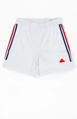 adidas White & Navy Tiro House Of Nations Pack Shorts