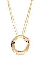 Ettika Open Circle Statement Necklace