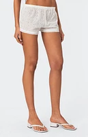 Jael Eyelet Shorts