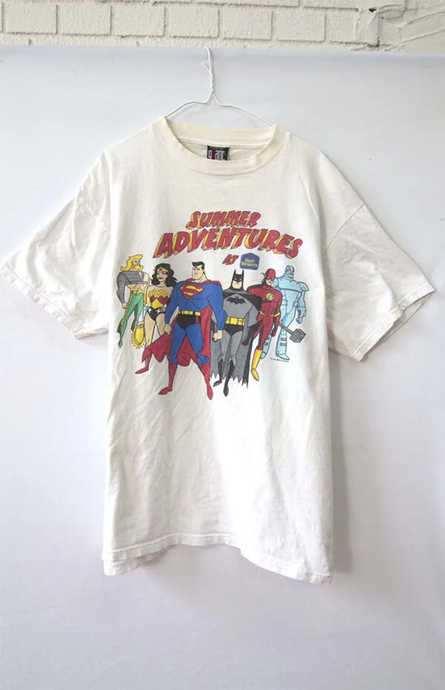Upcycled Justice League T-Shirt