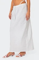 Rayla Linen Look Maxi Skirt