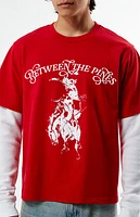 Pacsun Pines 2fer Thermal Long Sleeve T-Shirt
