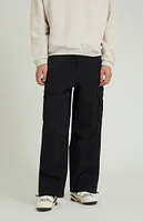 PacSun Stretch Black Extreme Baggy Cargo Pants