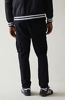 Pacsun Stretch Canvas Black Slim Cargo Pants