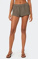 Edikted Harleigh Linen Look Shorts