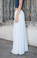 John Galt Light Blue Nadia Maxi Skirt