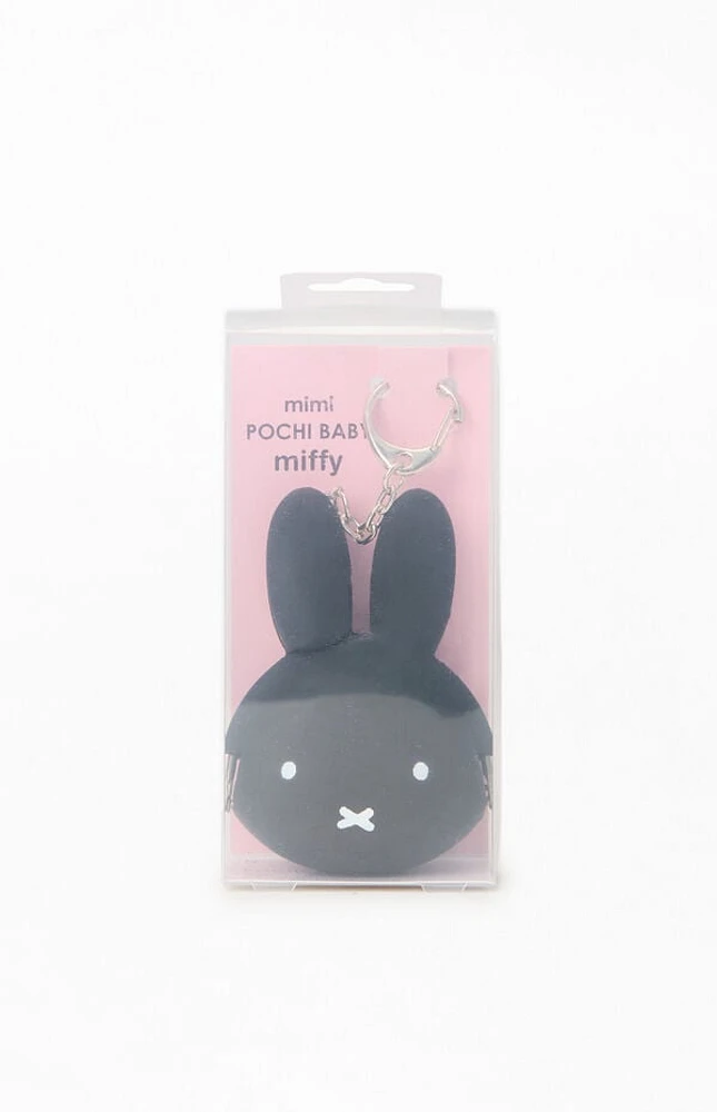 UNKNOWN Black Pochi Baby Coin Purse Keychain